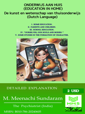 cover image of Onderwijs thuis--Education in Home (Dutch)